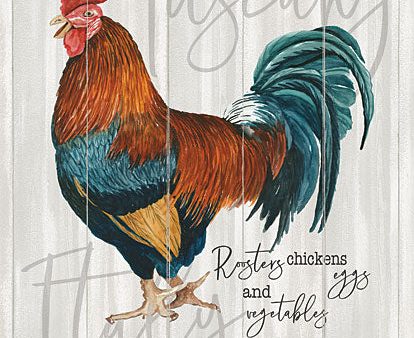 CIN3659 - Eggs & Vegetables Rooster - 12x16 on Sale