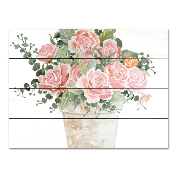 CIN2965PAL - Cotton Candy Roses I - 12x16 Online Sale