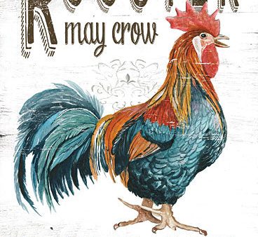 CIN3662 - The Rooster May Crow - 12x18 Sale