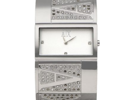 Reloj Armani Exchange para dama en acero inoxidable. For Sale