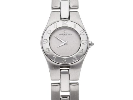 Reloj Baume & Mercier para dama en acero inoxidable. Sale