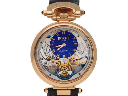 Reloj Bovet para caballero modelo Virtuoso V caja en oro rosado de 18 kilates. Online