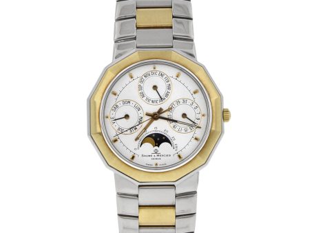 Reloj Baume & Mercier para caballero modelo Rivera vistas oro amarillo 18 kilates. Online