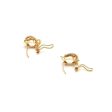 Juego de anillo y aretes calados con citrinos en oro amarillo 14 kilates. Supply