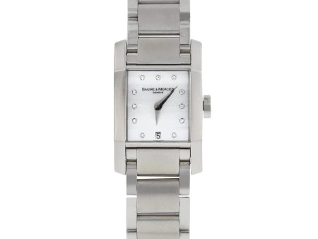 Reloj Baume & Mercier para dama modelo Hampton. Online