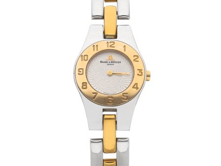 Reloj Baume & Mercier para dama en acero inoxidable vistas chapa. Hot on Sale