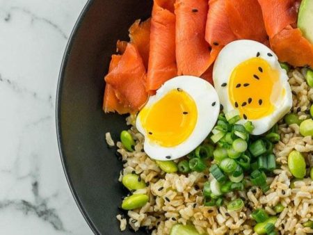 Smoked Salmon + Brown Rice Protein Bowls Fashion