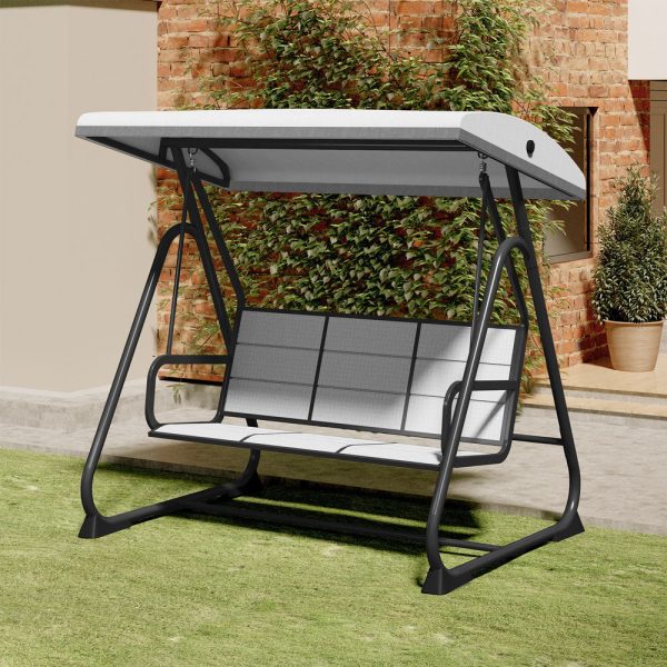 3-Person Outdoor Swing Chair Online now