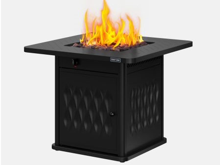 BRAZI 28 Inch Propane Fire Pit Table (50,000 BTU) Cheap