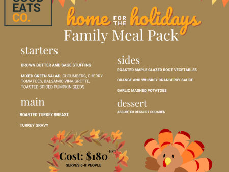 Thanksgiving Family Meal Pack - October 2024 Supply