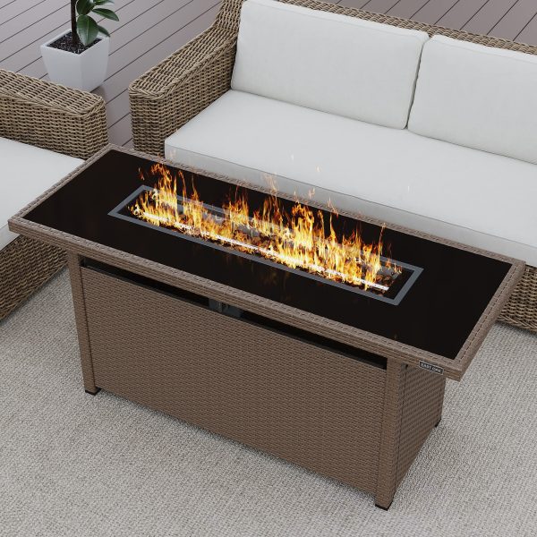 BRAZI Propane Fire Pit Table (60,000 BTU) on Sale