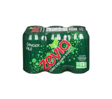 ZEVIA GINGER ALE 6X355ML Cheap