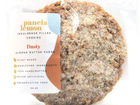 PANELA LEMON VEGAN DUSTY ALMOND BUTTER FUDGE COOKIES 100G on Sale