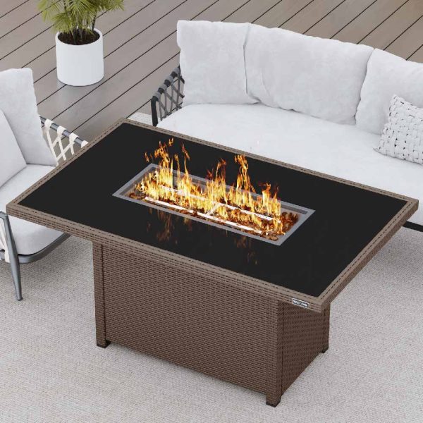 BRAZI Propane Fire Pit Table (60,000 BTU) on Sale