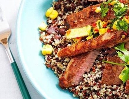 Grilled Steak + Quinoa Protein Bowls Online now