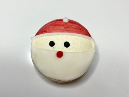 Christmas Santa Macarons (2pc) For Sale